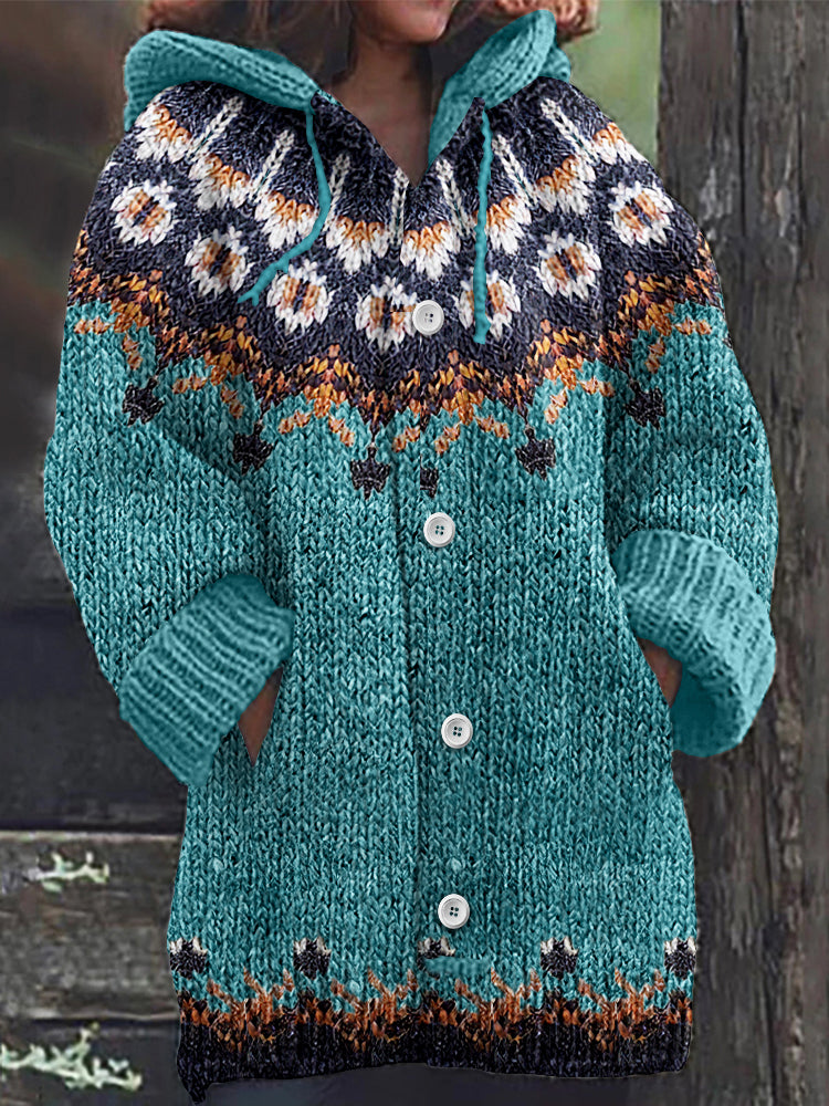Elegant gestaltete Strickjacke
