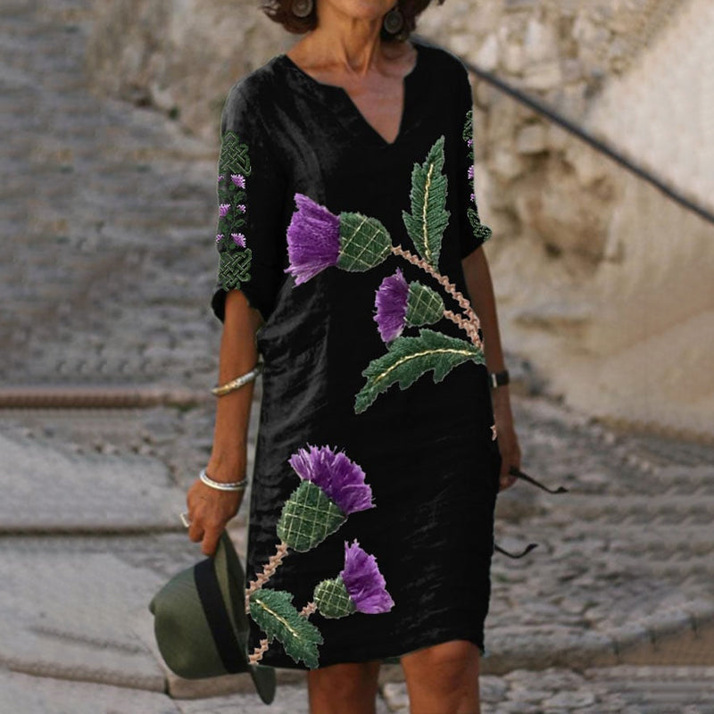 Klassische Vintage Kleid