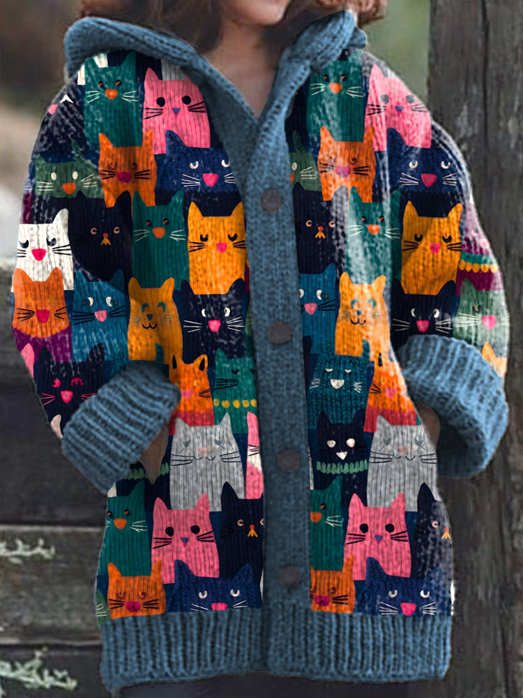 Wunderschön gefertigte Strickjacke