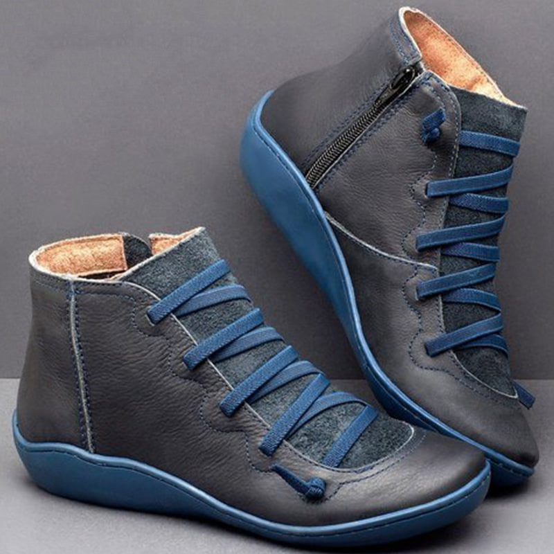 MW | Frauen Schuhe Mode Leder Stiefelette