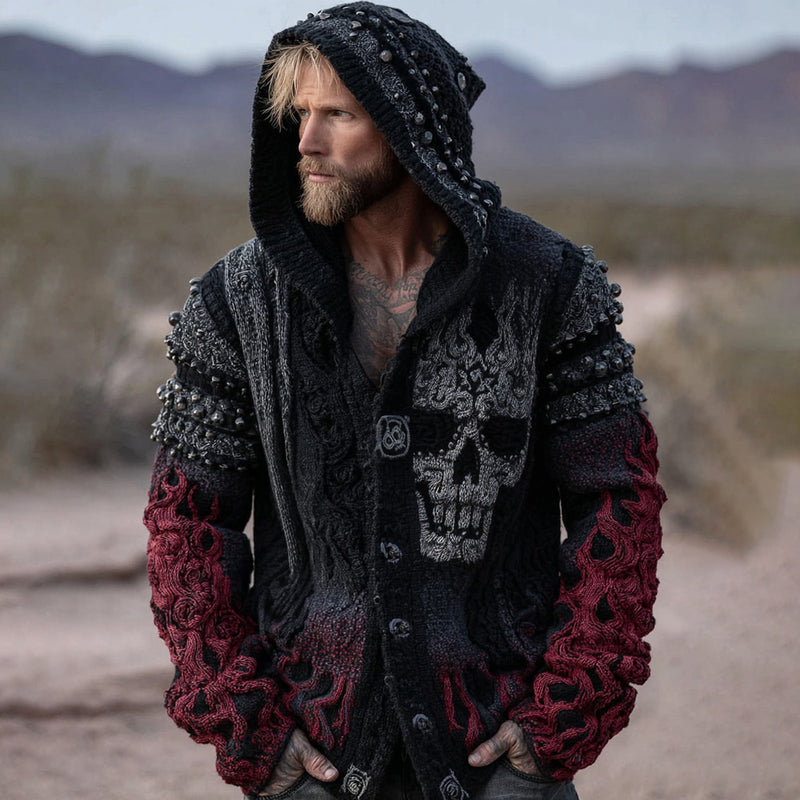 Anmutig gestaltete Strickjacke