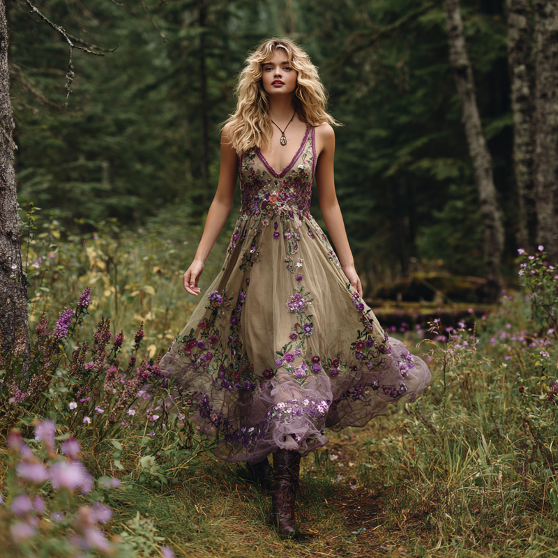 Vintage inspirierte Kleid