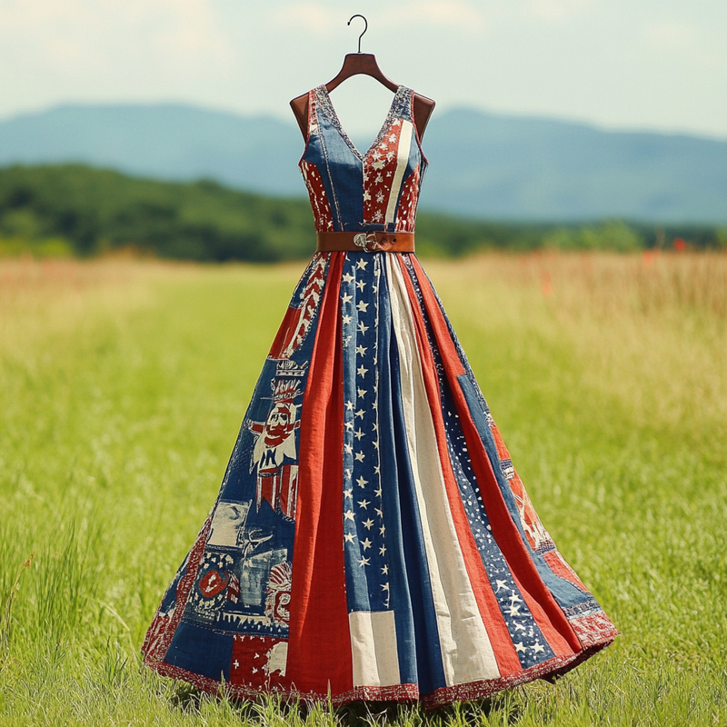 Anmutig gestaltete Kleid
