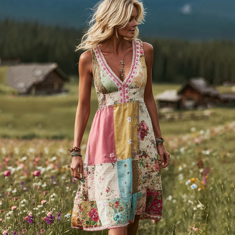 Zeitloser Vintage-Stil Kleid