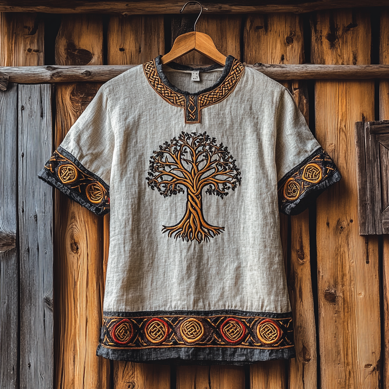 Durchdacht gestaltete T-Shirt