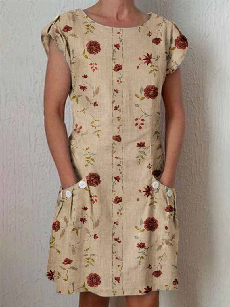 Klassisch gestaltete Kleid