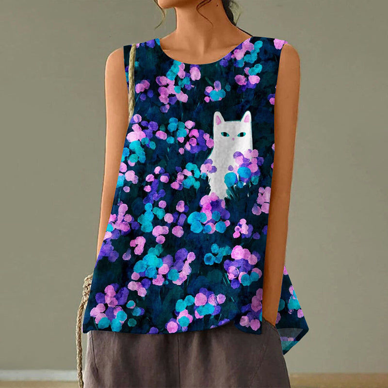 Zeitloser Vintage-Stil Top