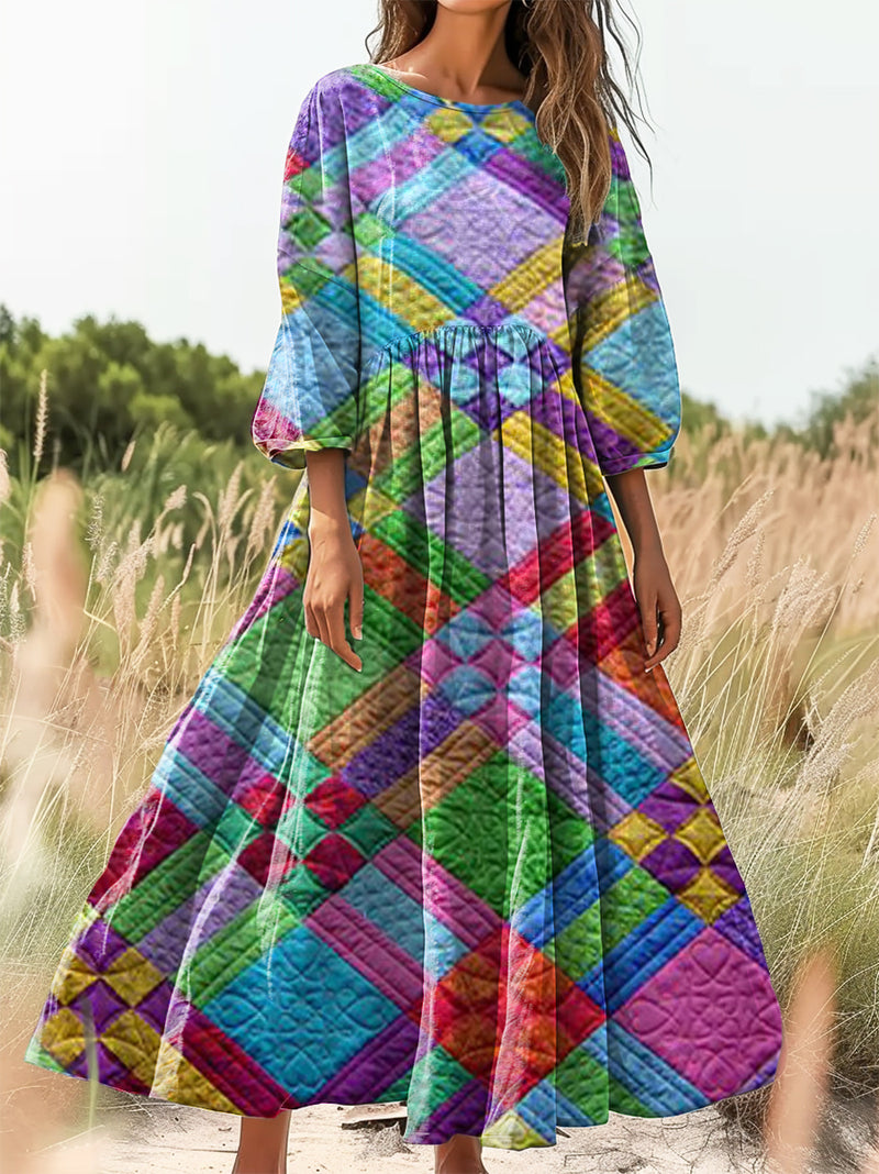 Klassische Vintage Kleid