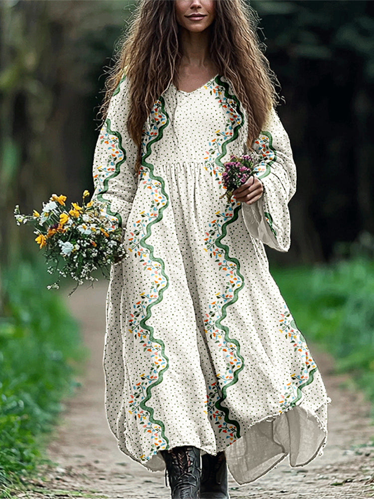 Klassische Vintage Kleid