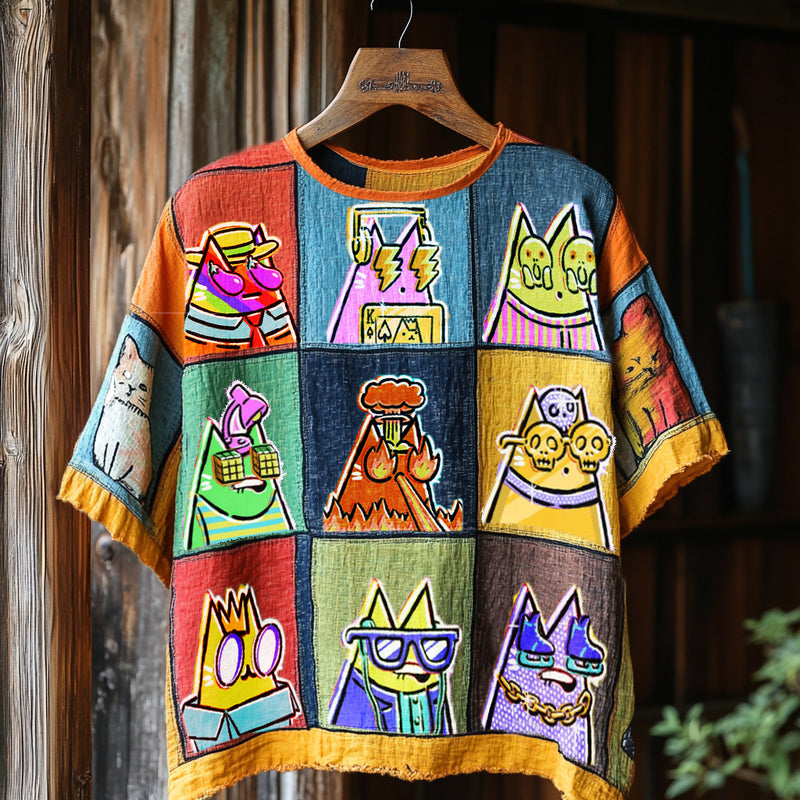 Zeitloser Vintage-Stil T-Shirt