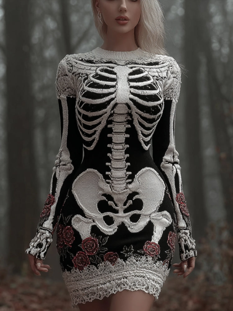 Klassisch gestaltete Kleid