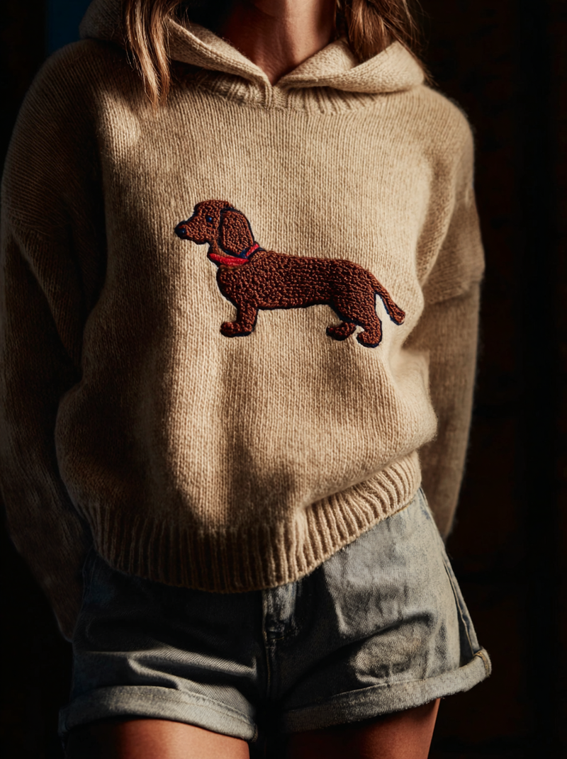 Klassisch designter Pullover