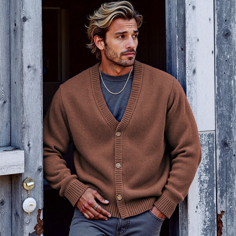 Anmutig gestaltete Strickjacke