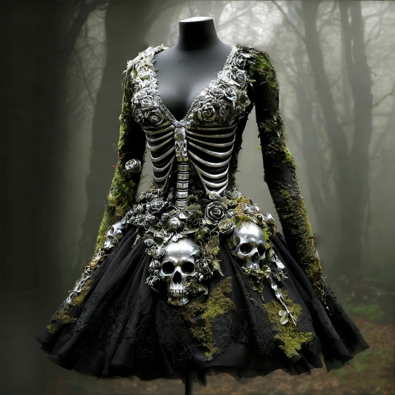 Zeitloser Vintage-Stil Kleid