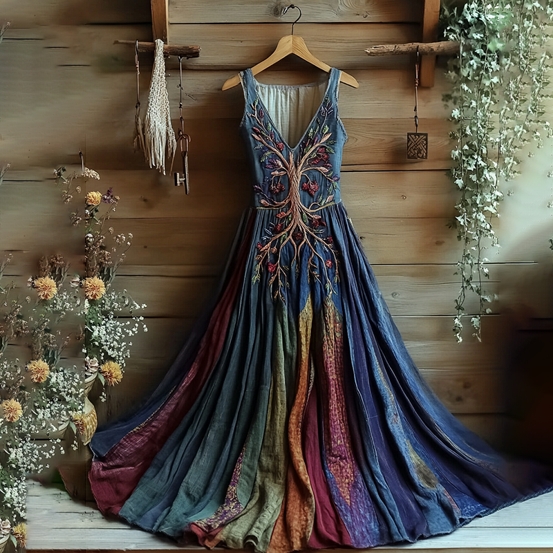 Zeitloser Vintage-Stil Kleid