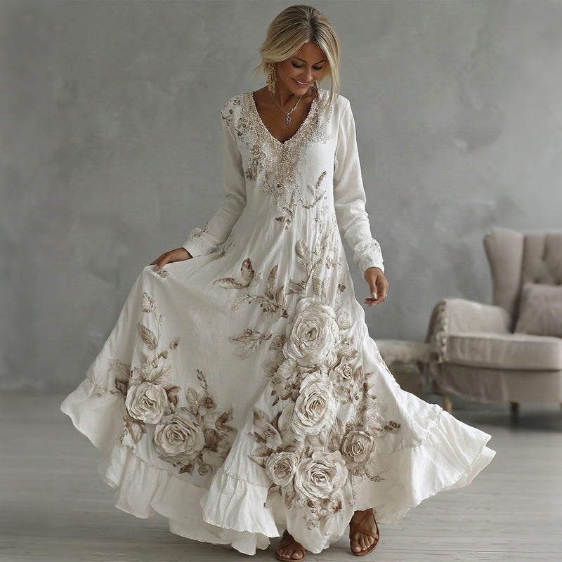 Wunderschön gefertigte Kleid