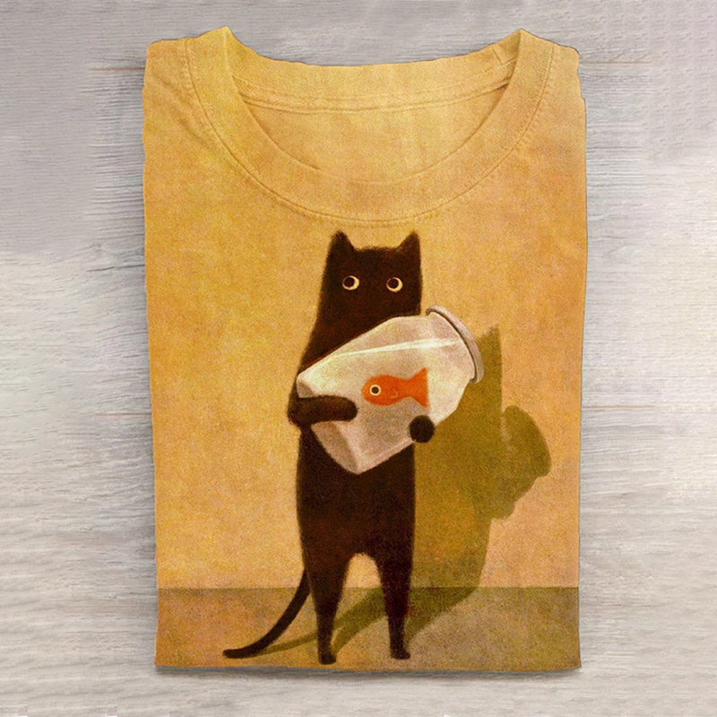 Anmutig gestaltete T-Shirt