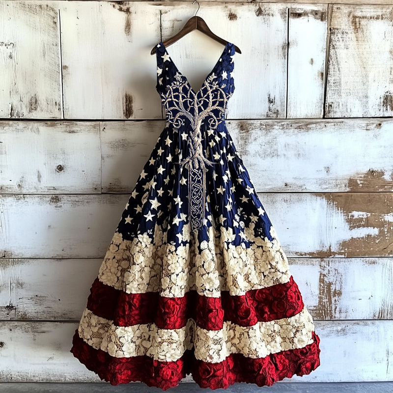 Zeitloser Vintage-Stil Kleid