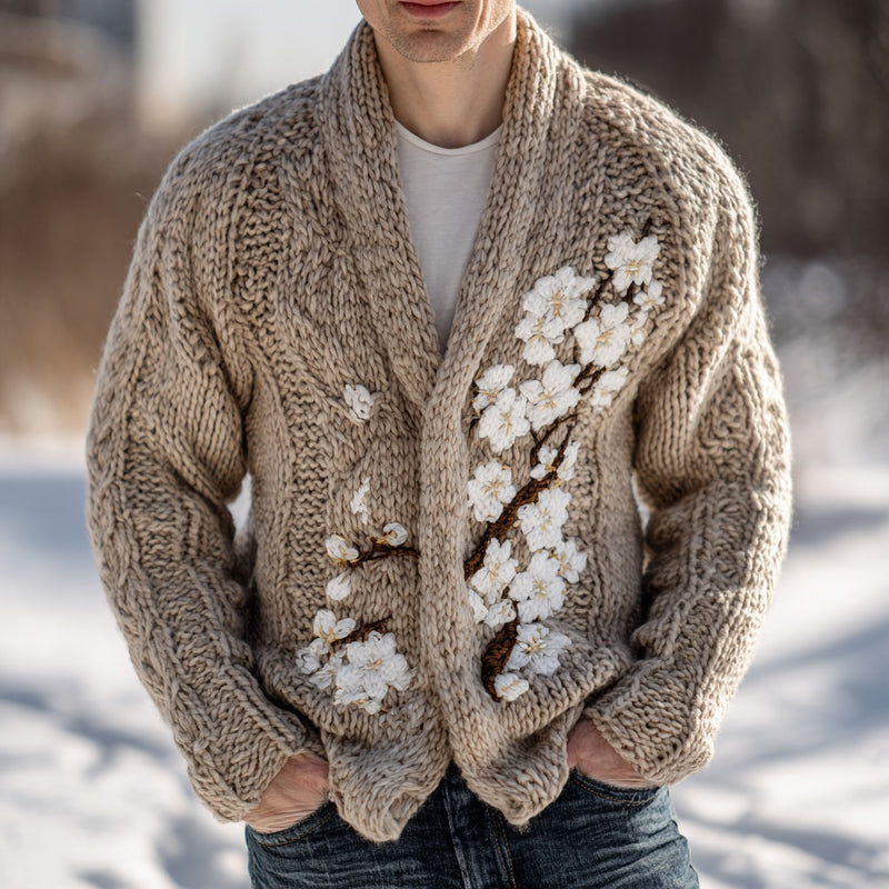 Vintage inspirierte Strickjacke
