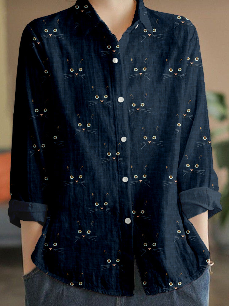 Klassische Vintage Bluse