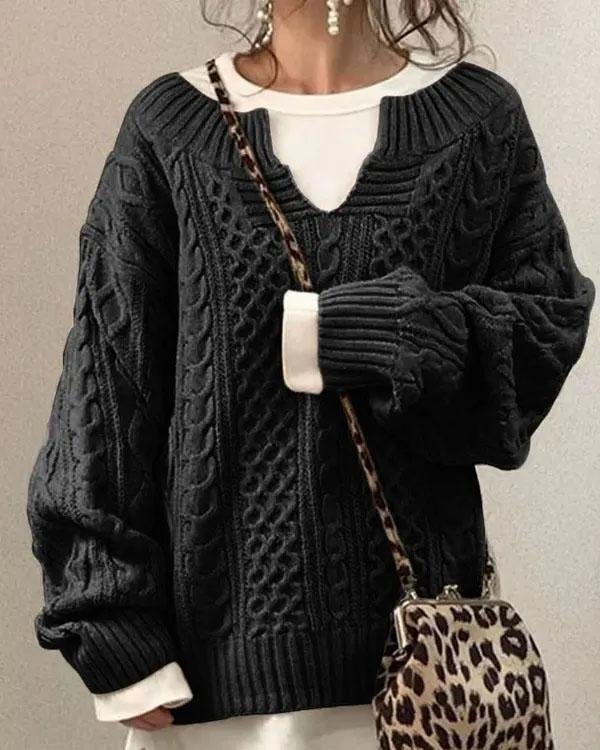 Durchdacht gestaltete Pullover