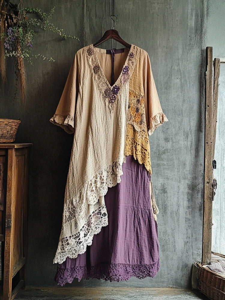Klassische Vintage Kleid