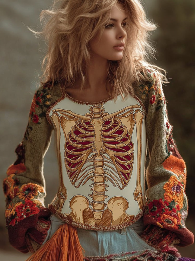 Zeitloser Vintage-Stil Pullover