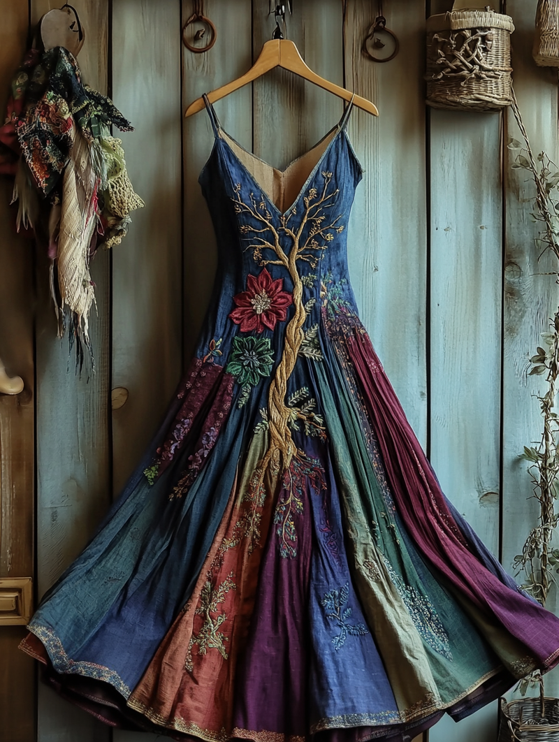 Anmutig gestaltete Kleid