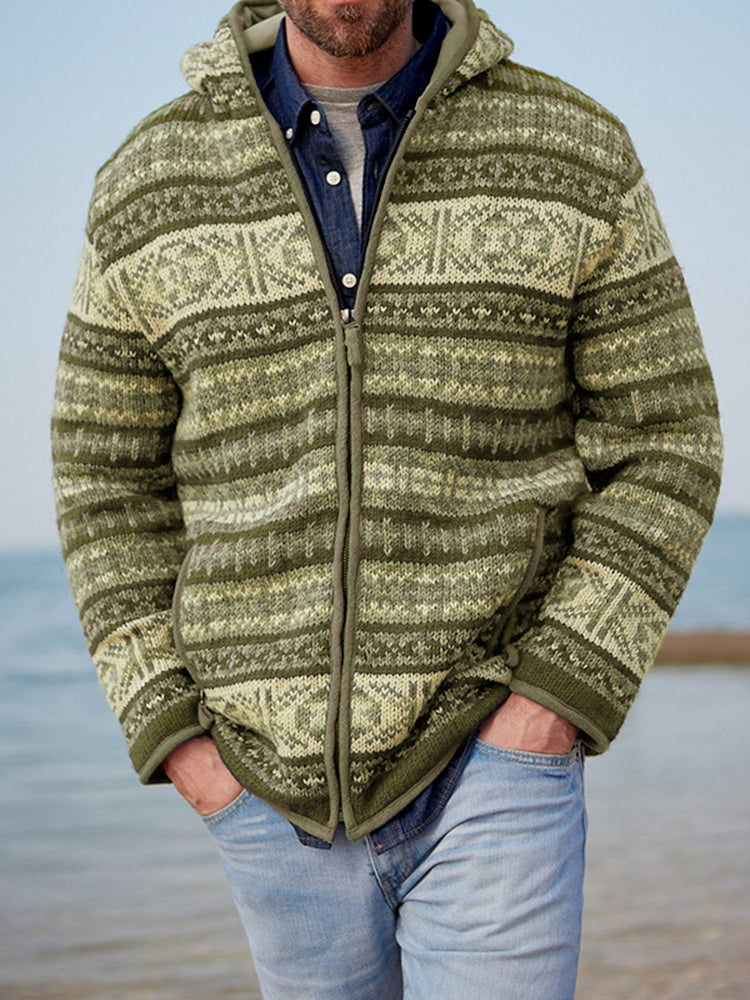 Elegant gestaltete Strickjacke