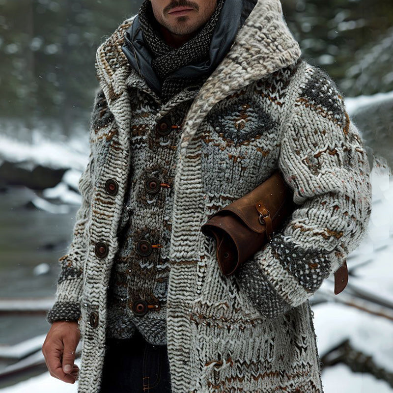 Vintage inspirierte Strickjacke