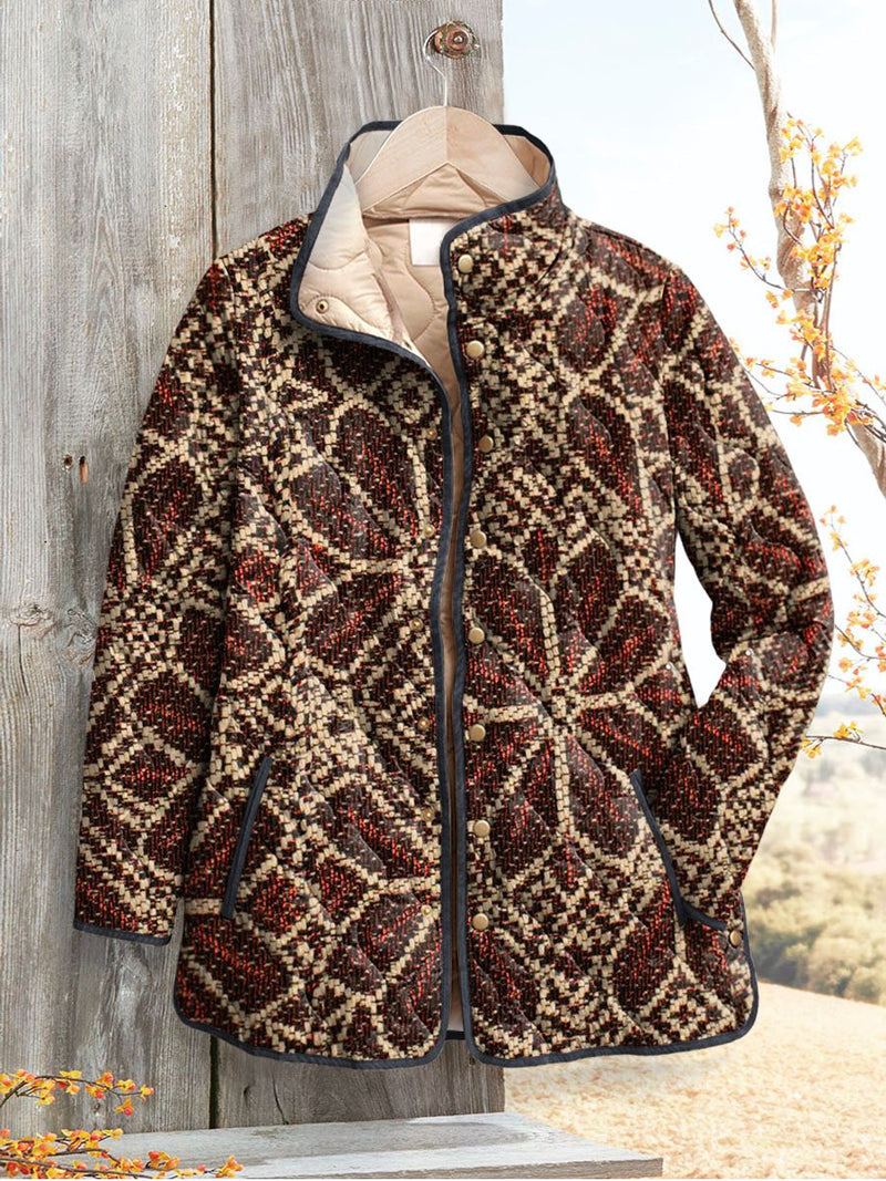 Anmutig gestaltete Strickjacke