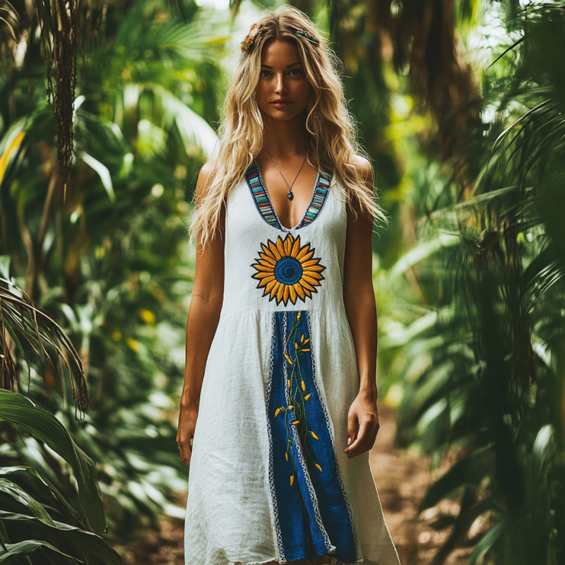 Zeitloser Vintage-Stil Kleid
