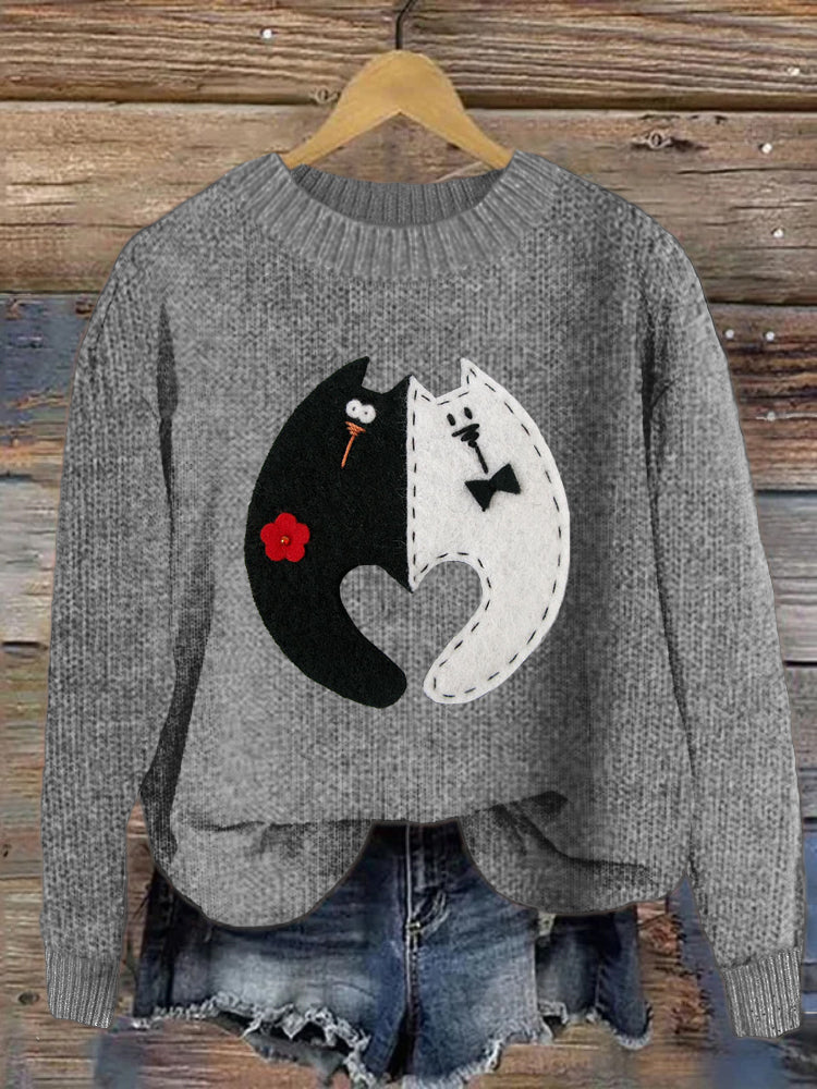 Zeitloser Vintage-Stil Pullover