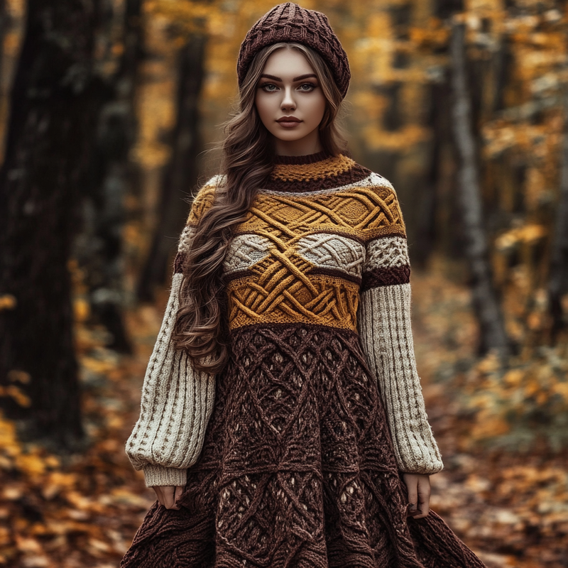 Vintage inspirierte Kleid