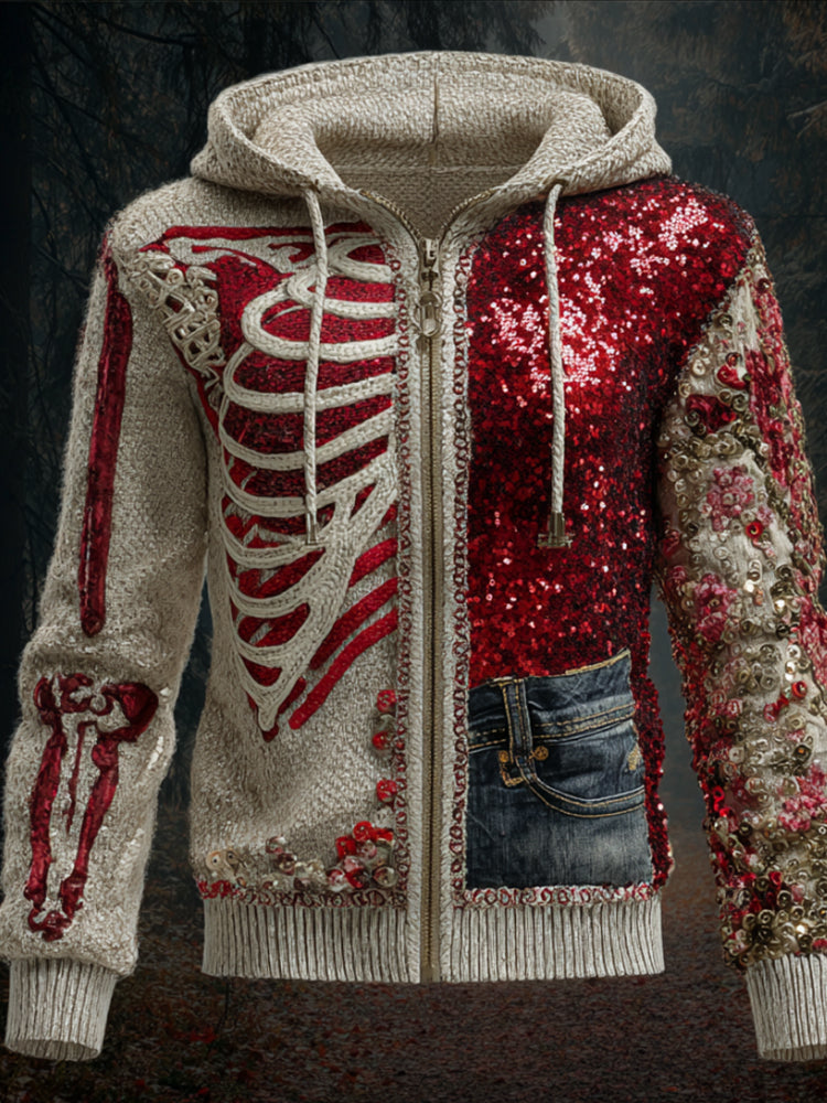 Wunderschön gefertigte Strickjacke