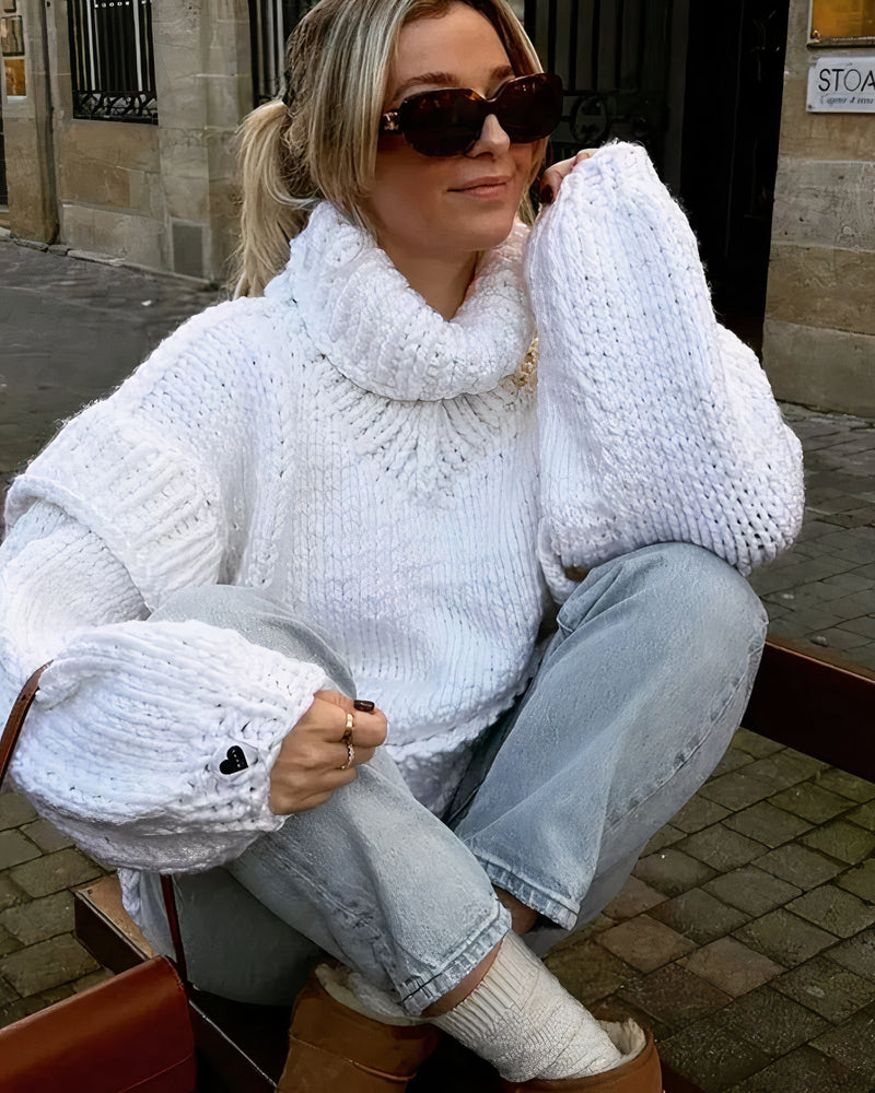 Zeitloser Vintage-Stil-Pullover