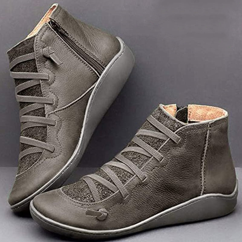 MW | Frauen Schuhe Mode Leder Stiefelette