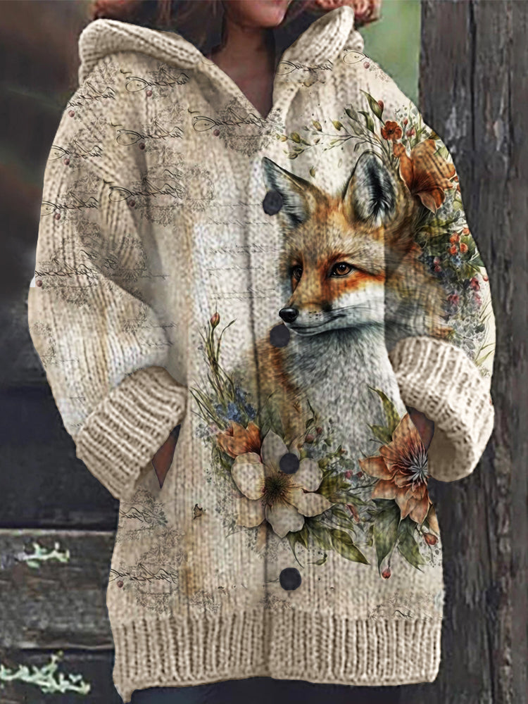 Vintage inspirierte Strickjacke