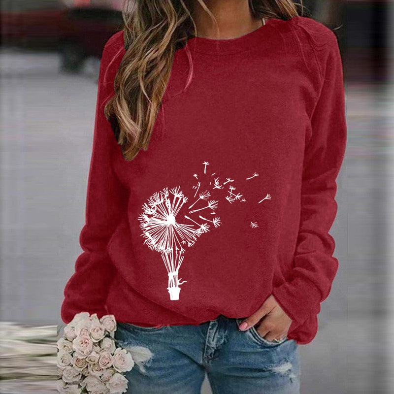MW | Modischer Pullover mit Rundhalsausschnitt