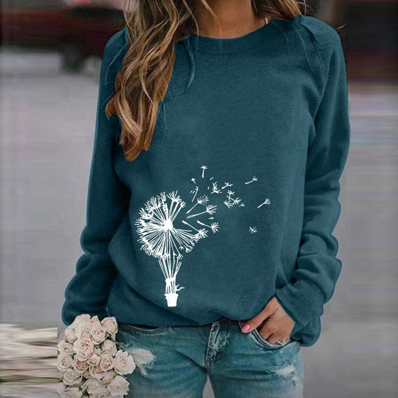 MW | Modischer Pullover mit Rundhalsausschnitt