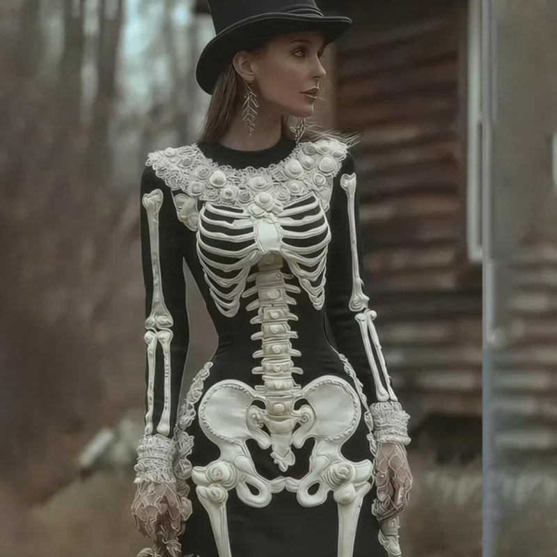 Klassische Vintage Kleid