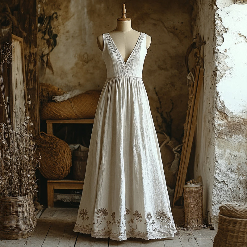 Klassische Vintage Kleid