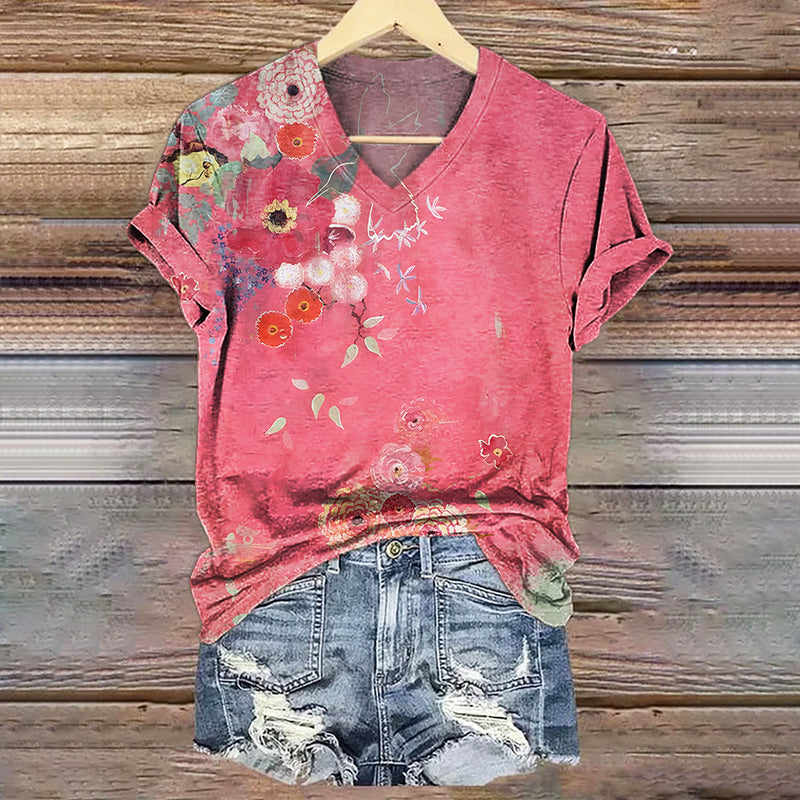 Zeitloser Vintage-Stil T-Shirt