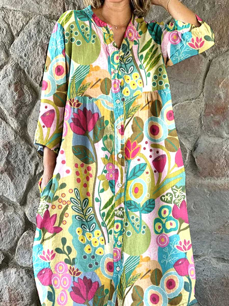 Zeitloser Vintage-Stil Kleid