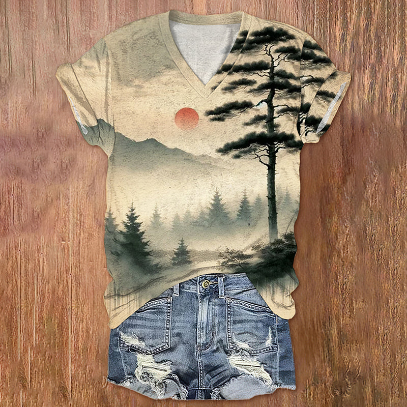 Durchdacht gestaltete T-Shirt