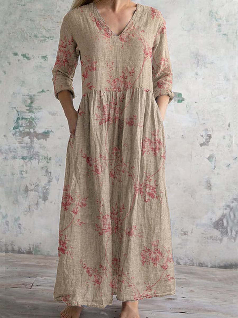 Anmutig gestaltete Kleid