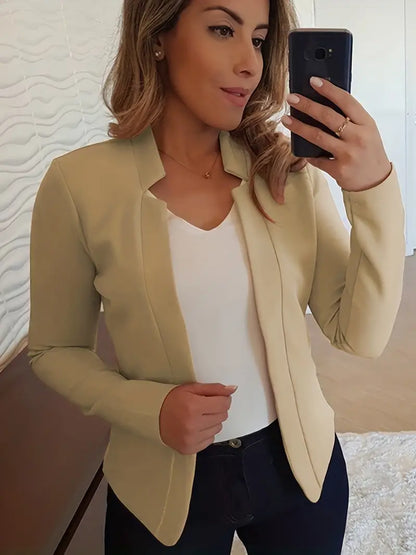 MW | eleganter langärmeliger Blazer für den Frühling