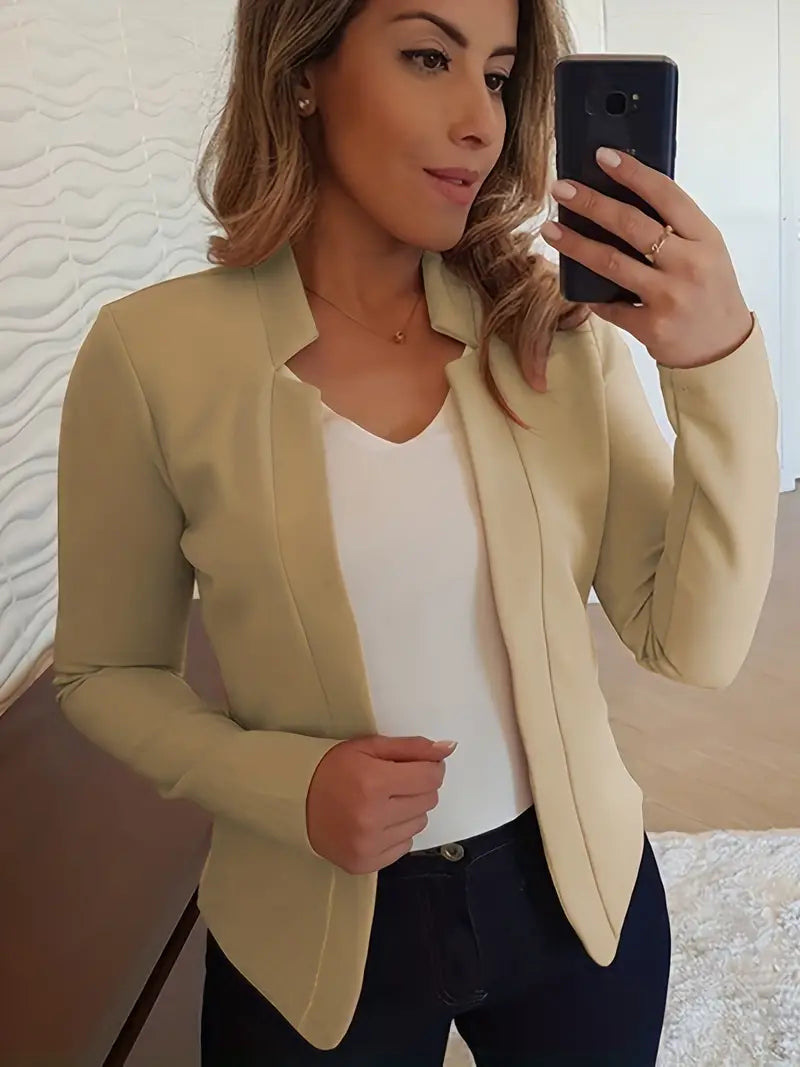 MW | eleganter langärmeliger Blazer für den Frühling
