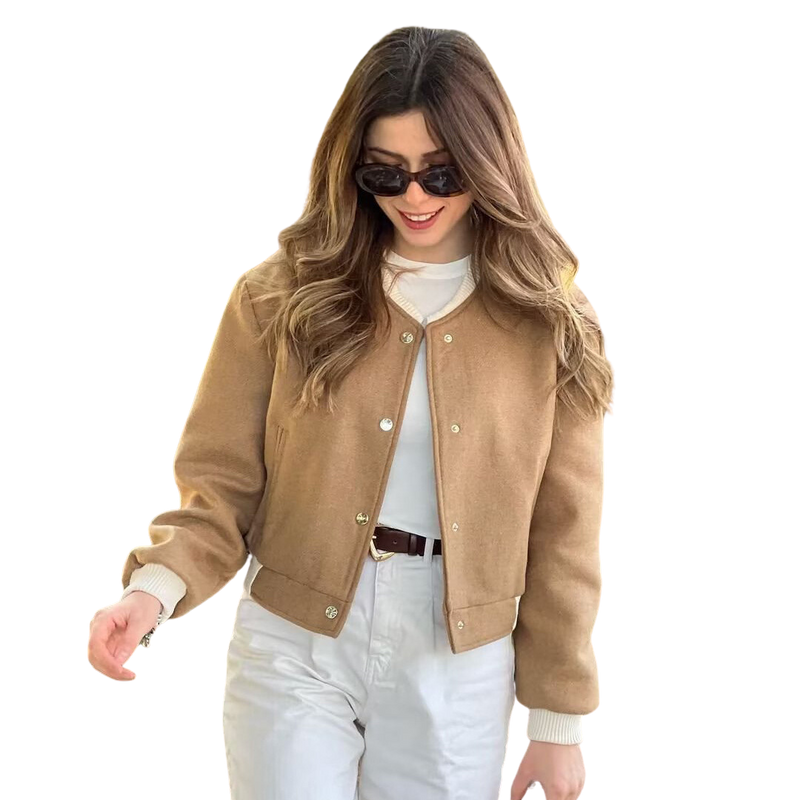 Zeitloser Vintage-Stil Jacke