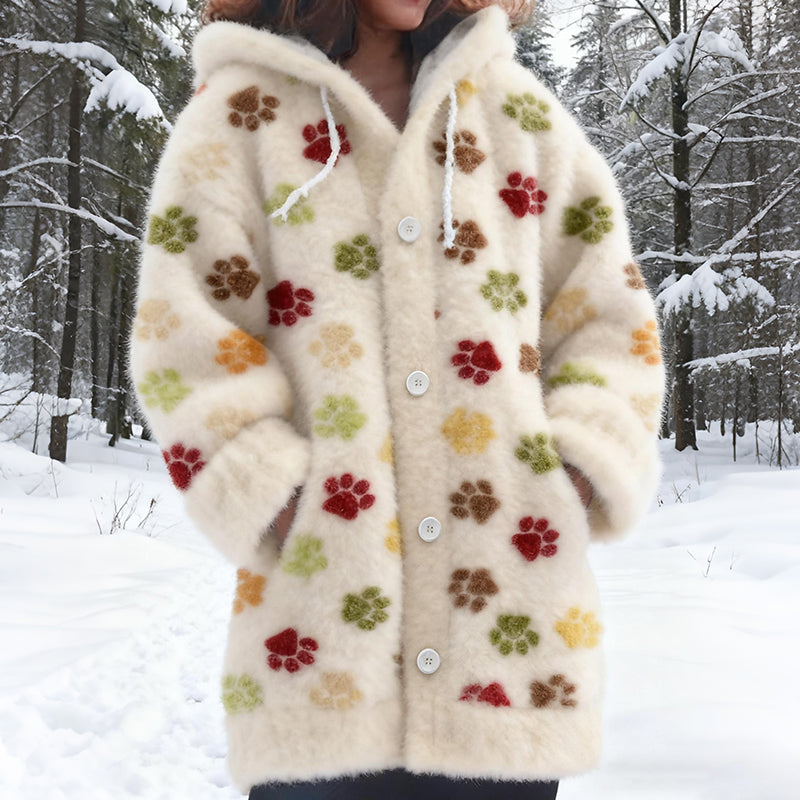 Anmutig gestaltete Strickjacke